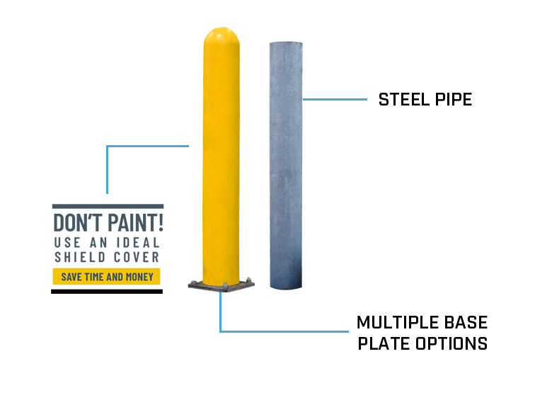 Steel Pipe Bollards