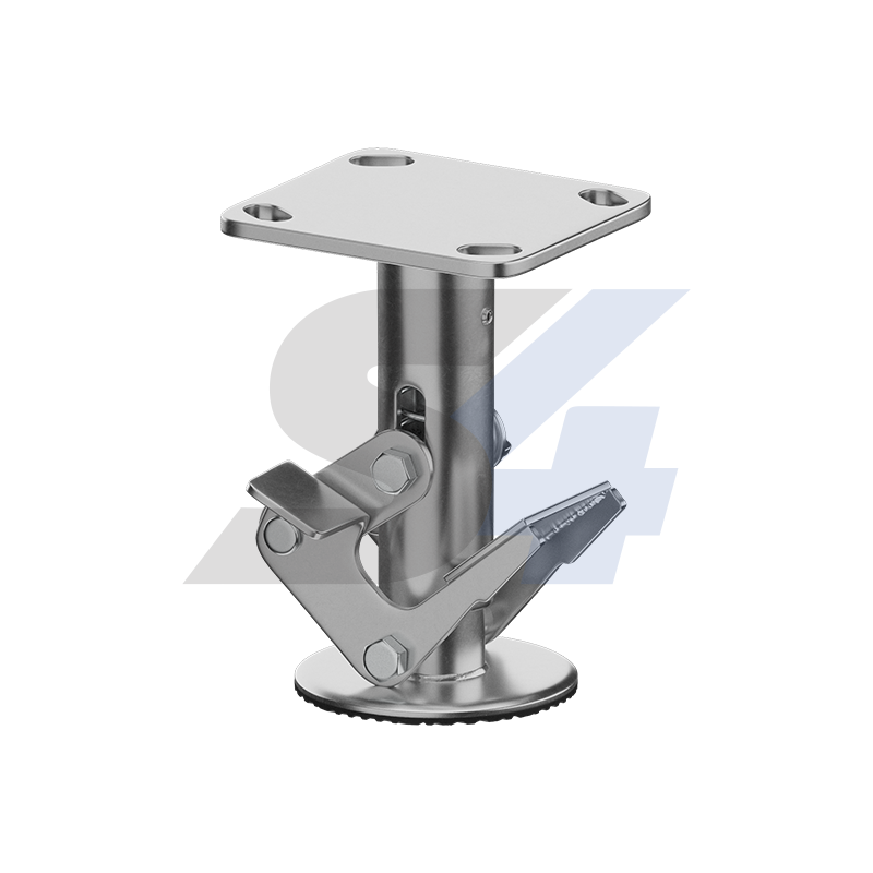 Stainless, Pedal Style Floor Lock Top Plate Mount... – Source 4 Industries