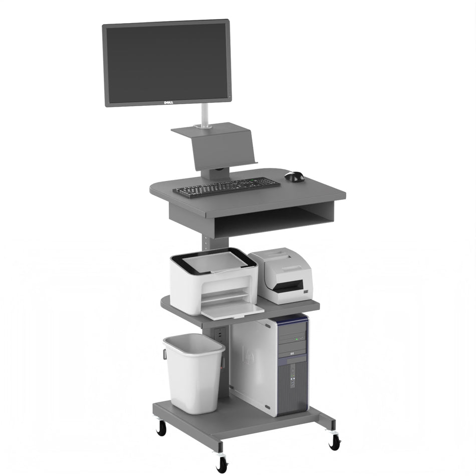 Valley Craft Mobile Shop Tech Desk, Industrial
