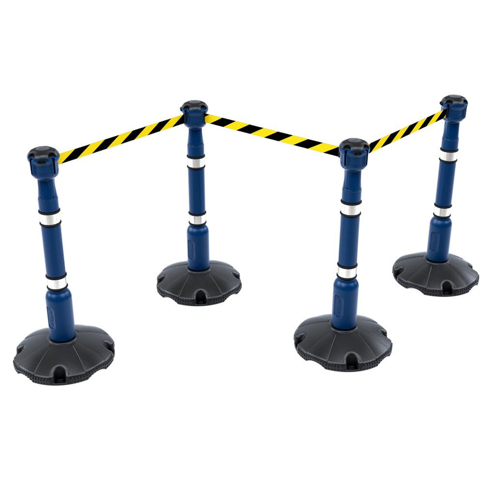 Skipper 27M Retractable Post & Base Barrier Kit