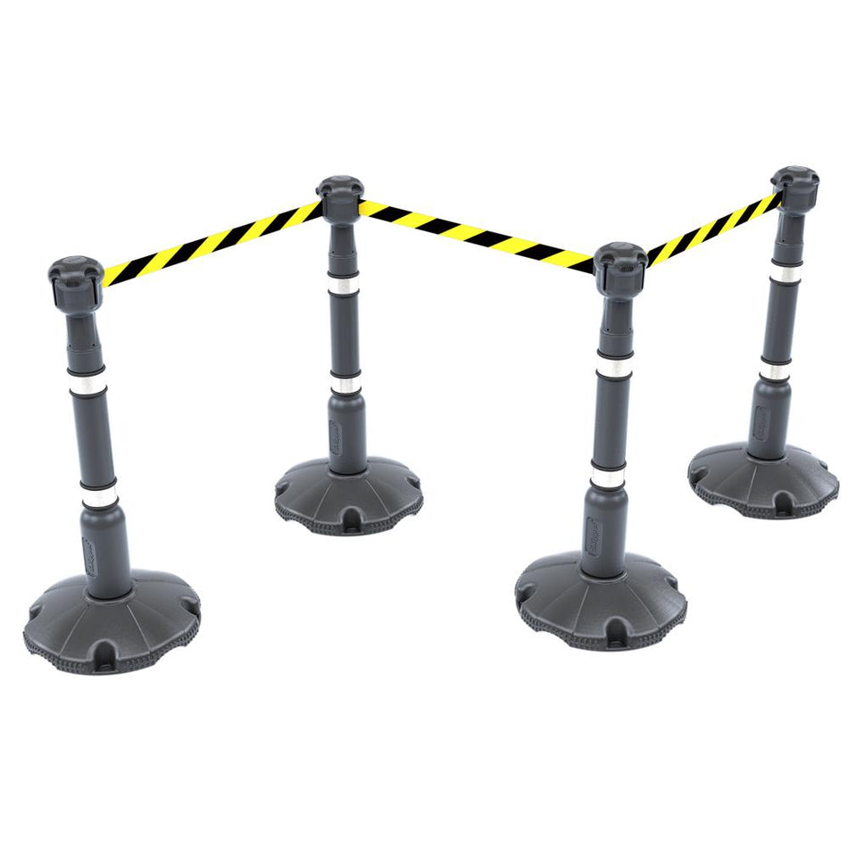 Skipper 27M Retractable Post & Base Barrier Kit