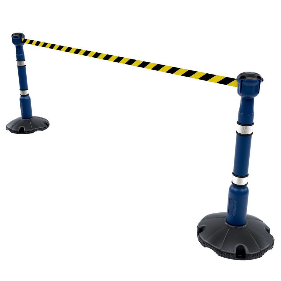 Skipper 9M Retractable Post & Base Barrier Kit