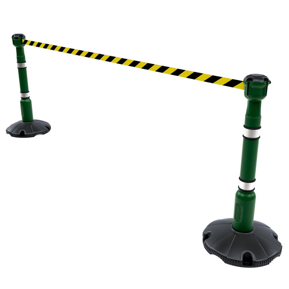 Skipper 9M Retractable Post & Base Barrier Kit