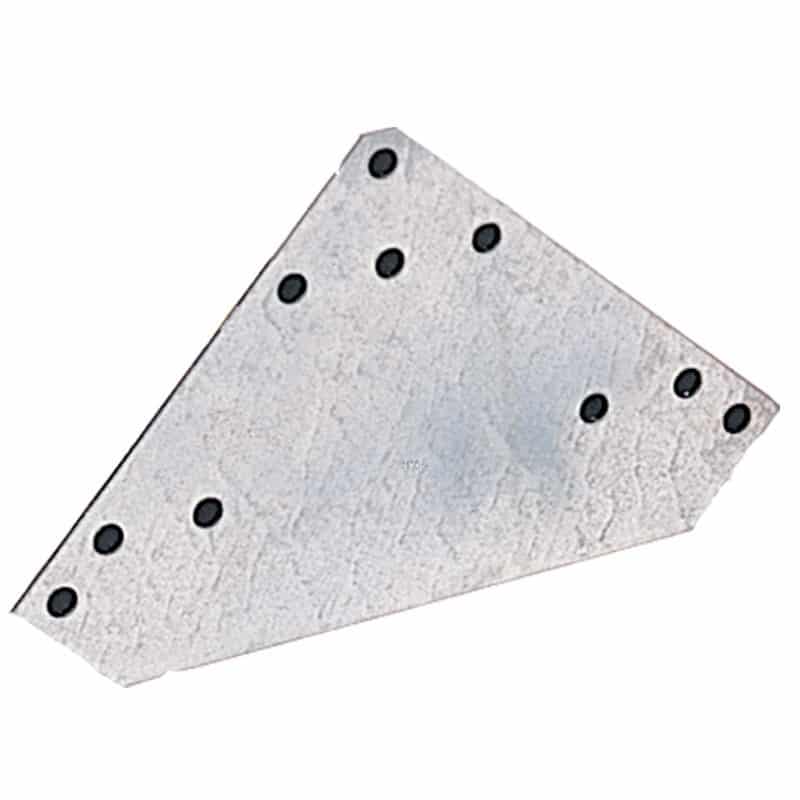 Slotted Steel Angle Gusset - 12 Pack - Lyon