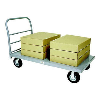 High-Capacity Steel Platform Truck - Up to 2000 lbs, Durable Casters - Meco-Omaha