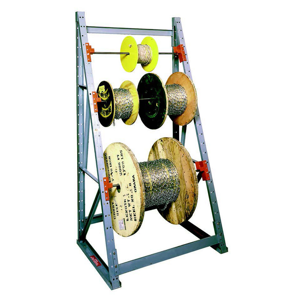 Two Level Reel Rack Versatile Reel Storage Rack - 20,000 lb Capacity, Adjustable – Source 4 ...