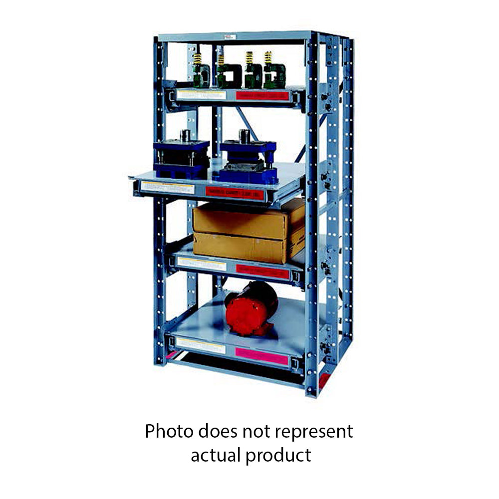 Expandable Roll-Out Shelf Rack Add-On - 2000 lbs per Shelf, Easy Acces ...