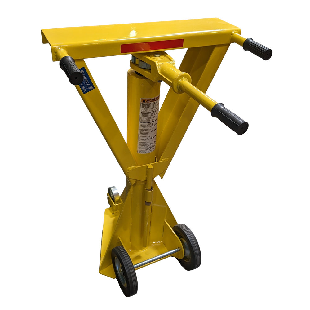 Heavy-Duty Trailer Stabilizing Jack Stand - 100,000lbs Static Capacity - Source 4 Industries