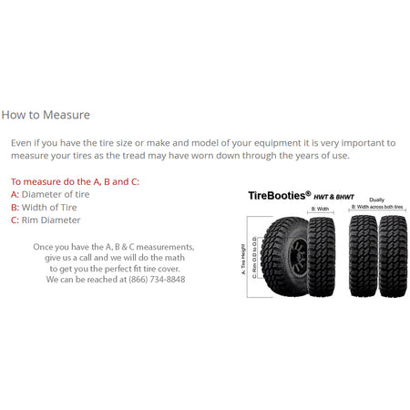 Forklift Tire Booties - Tire Booties