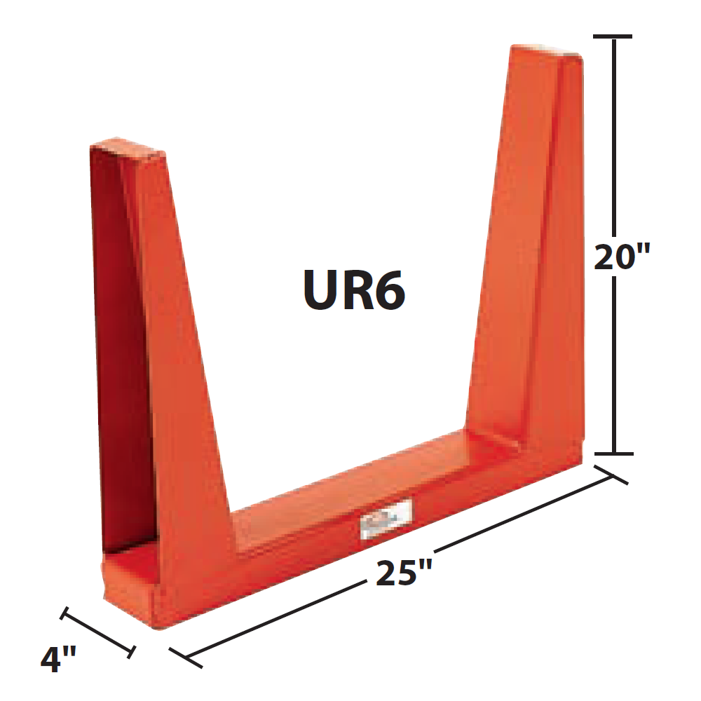 U Rack Clips Modular U-Racks for Bar & Pipe Storage - Up to 10,000 lbs Capacity ...