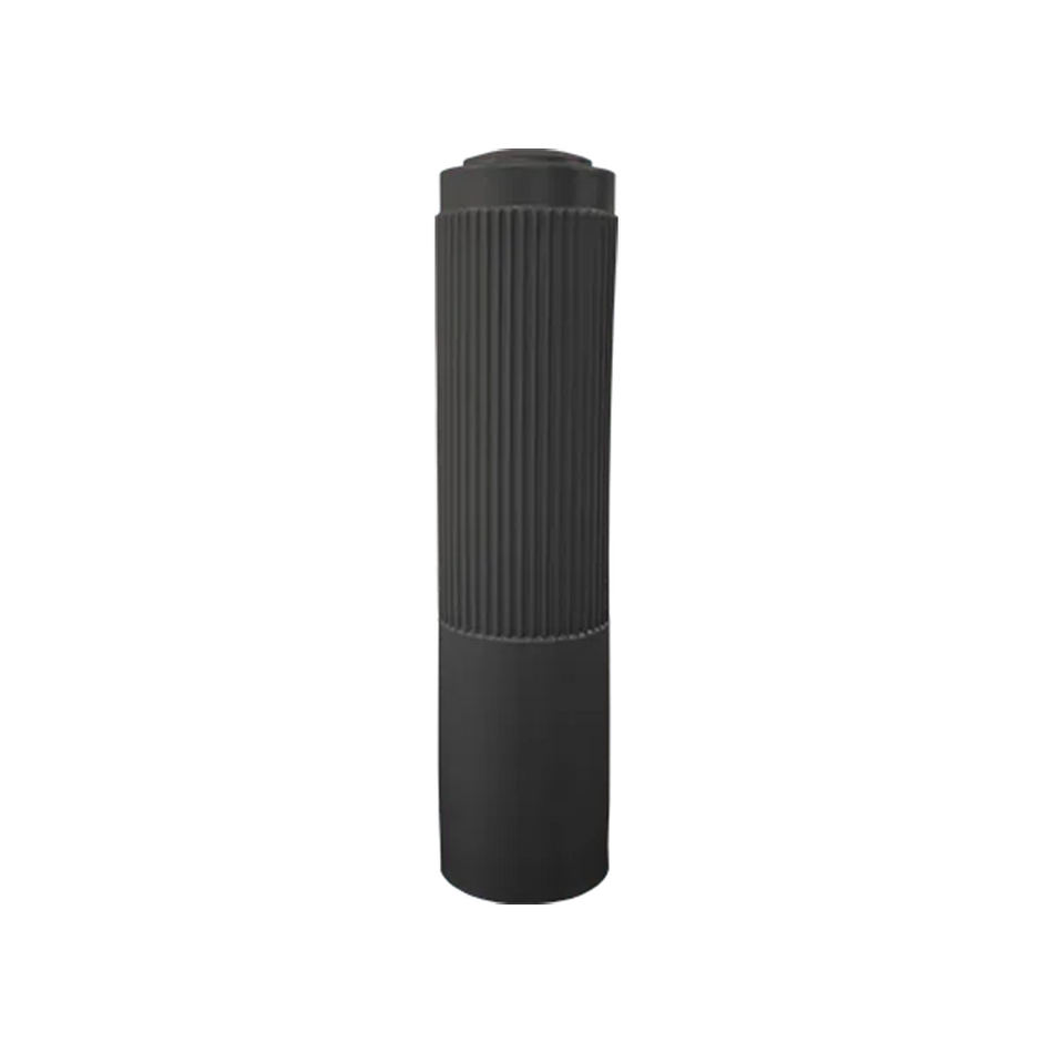 Ribbed Decorative Bollard Covers for 10 Inch Pipe - S4 Bollards