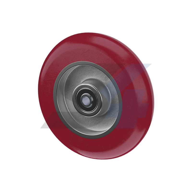 8 x 2" Poly on Aluminum Wheel - W001.283