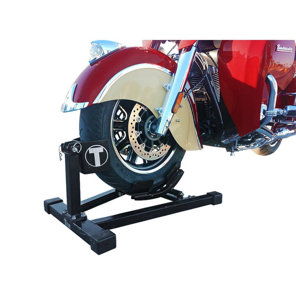 Titan Bulldog Moto Cradle Wheel Chock - Titan Lifts