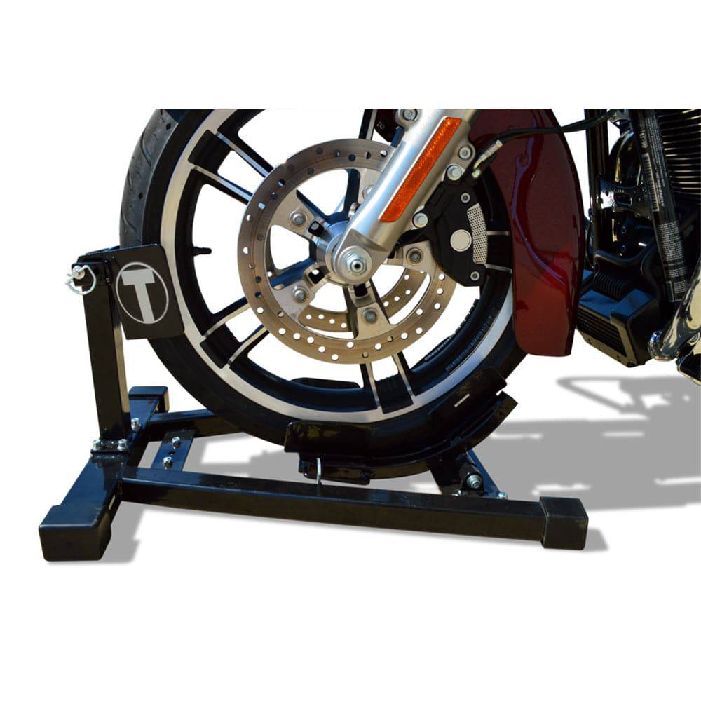Titan Bulldog Moto Cradle Wheel Chock - Titan Lifts