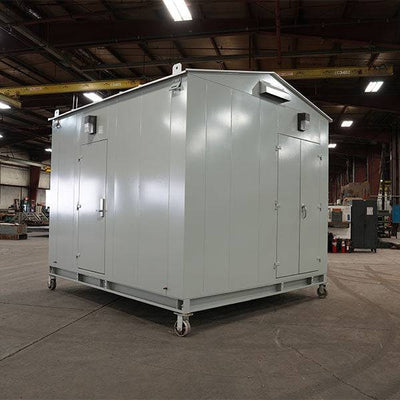 10' x 16' No Assembly Jobsite Office / Storage Building - Strong Hold