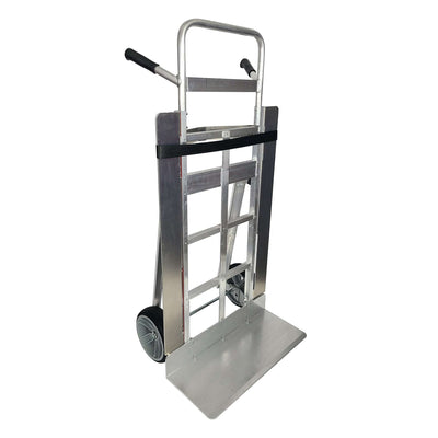 B&P Liberator XT Extra Wide Hand Truck - 12in Nose Plate - Wings - Stair Climbers - B&P Manufacturing