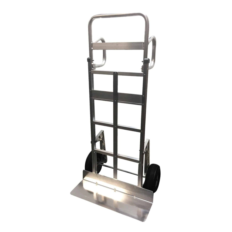 B&P Liberator XT Extra Wide Hand Truck - Squared Loop w/ Vertical Loop Grips - B&P Manufacturing