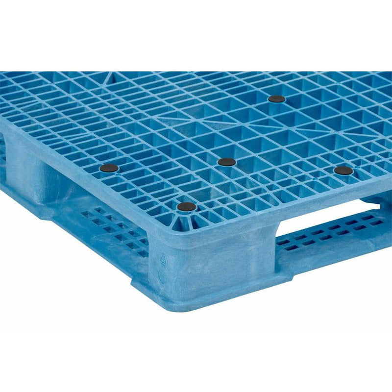 Blue Heavy Duty Pallet - FDA Approved - 40x48" - 900 lb Racking Capacity (5 Pack) - S4 Pallets