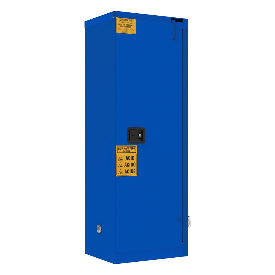 Corrosive Storage, 22 Gallon, Self Close - Durham