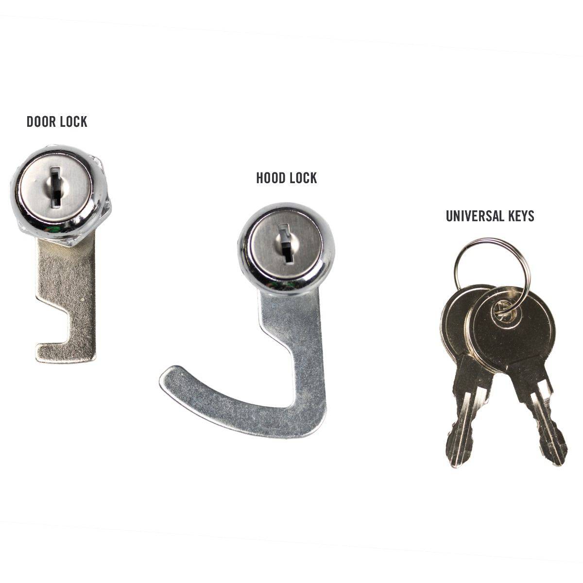 Door Lock, Hood Lock & Keys Replacement Parts - Suncast Commercial