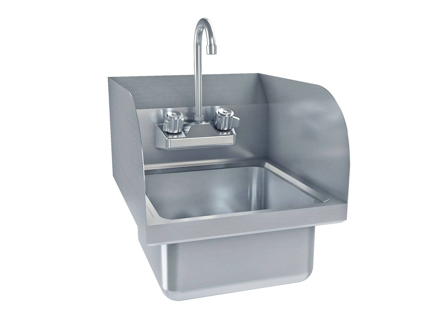 Hand Sink Wall Mount with Side Panels - 11"x13" - Tarrison