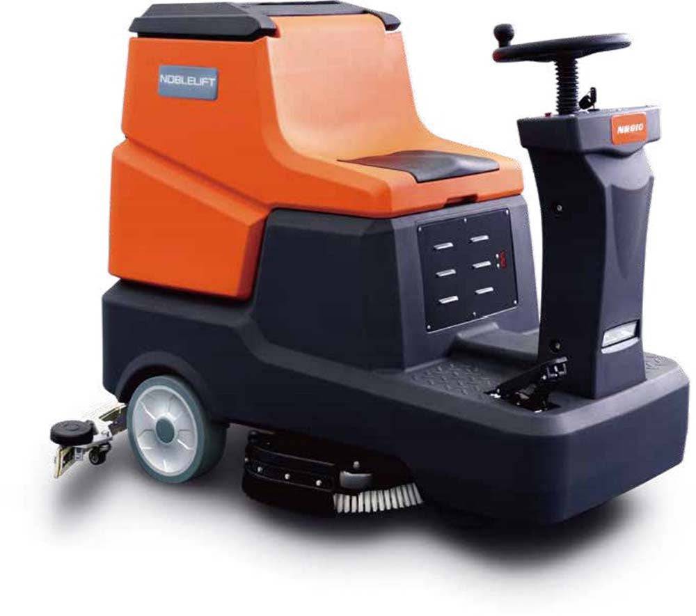 Noblelift NR810 - Industrial Ride-On Electric Scrubber - Noblelift