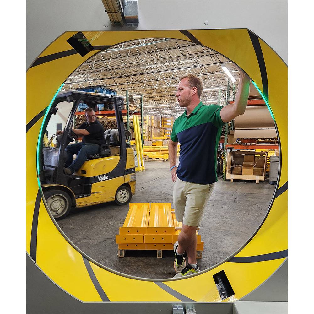 Handle-It® Mobile Stretch Wrap Machine | Mobile Pallet Wrapper – Source ...