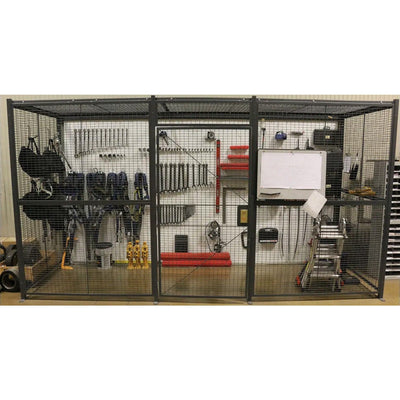 Tool Crib Storage & Equipment Cage - WireCrafters