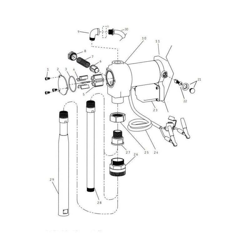 Vane Repair Kit for 1550 Fuel Transfer Pump - Lincoln Industrial