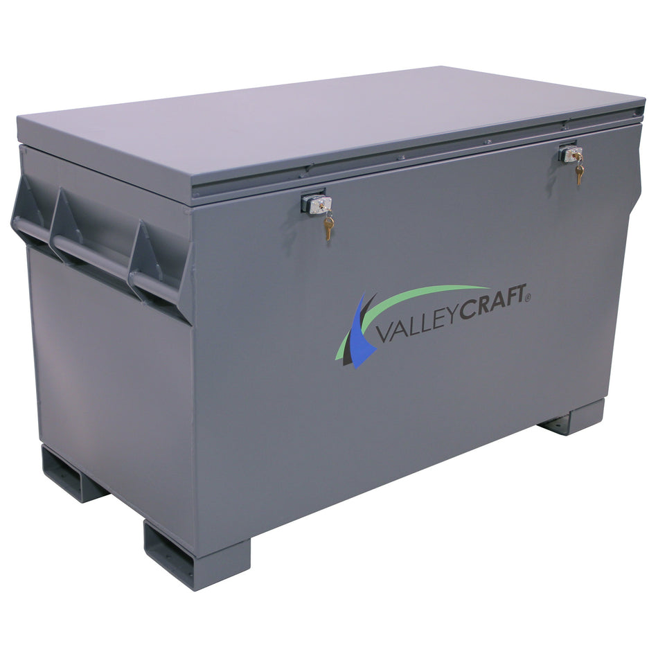 Valley Craft ProVault Jobsite Box - 18 cu. ft. 1,000 lb. Capacity, Gray