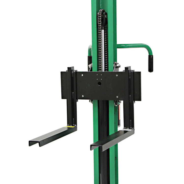 Industrial storage and rack system emphasizing efficiency and organization.