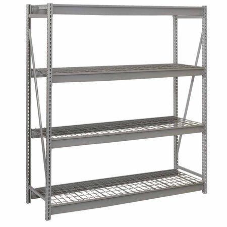 Bulk Storage Rack with Galvanized Wire Decking - Lyon