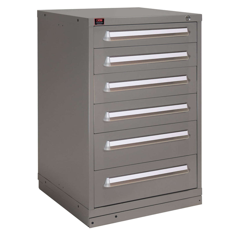 Quick Ship 6 Drawer Modular Cabinet with 84 Compartments Standard Wide Counter Height - Lyon