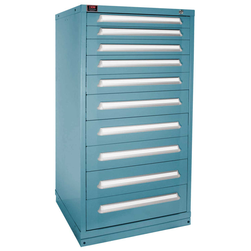 Quick Ship 10 Drawer Modular Cabinet with 180 Compartments Standard Wide Eye-Level Height - Lyon