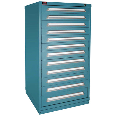Quick Ship 12 Drawer Modular Cabinet with 240 Compartments Standard Wide Eye-Level Height - Lyon