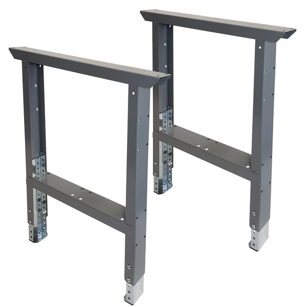 Adjustable Workbench Open Panel Legs - 2 Pack – Source 4 Industries