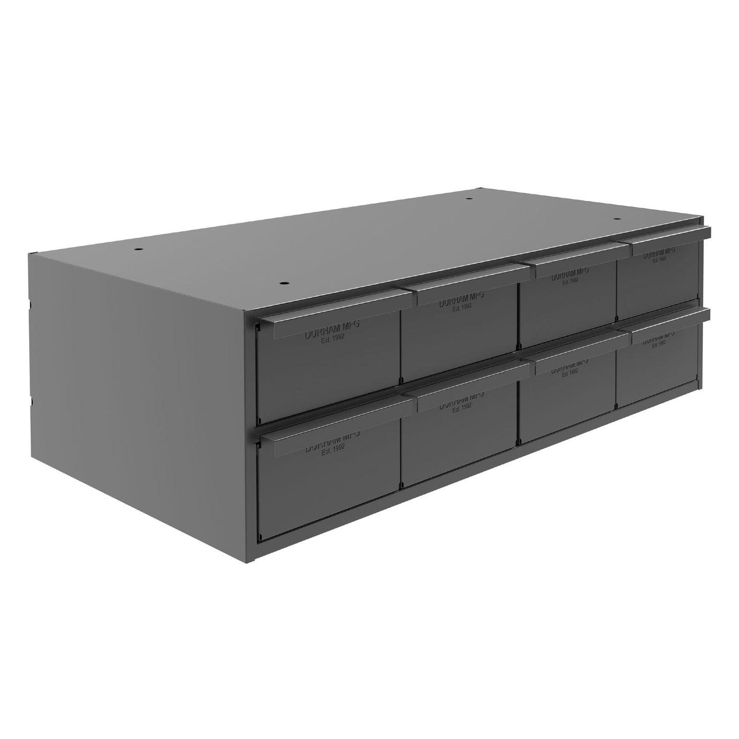 Storage Unit with Drawers for Small Parts, Gray - Durham