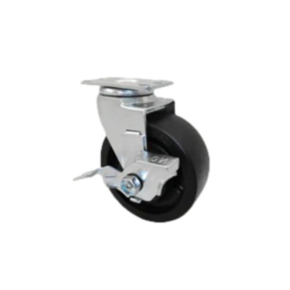 3" x  1-13/16" MaxRok Wheel 2-1/4" swivel radius with vertical top lock - 03MA30IB0868VY - Durable Superior Casters