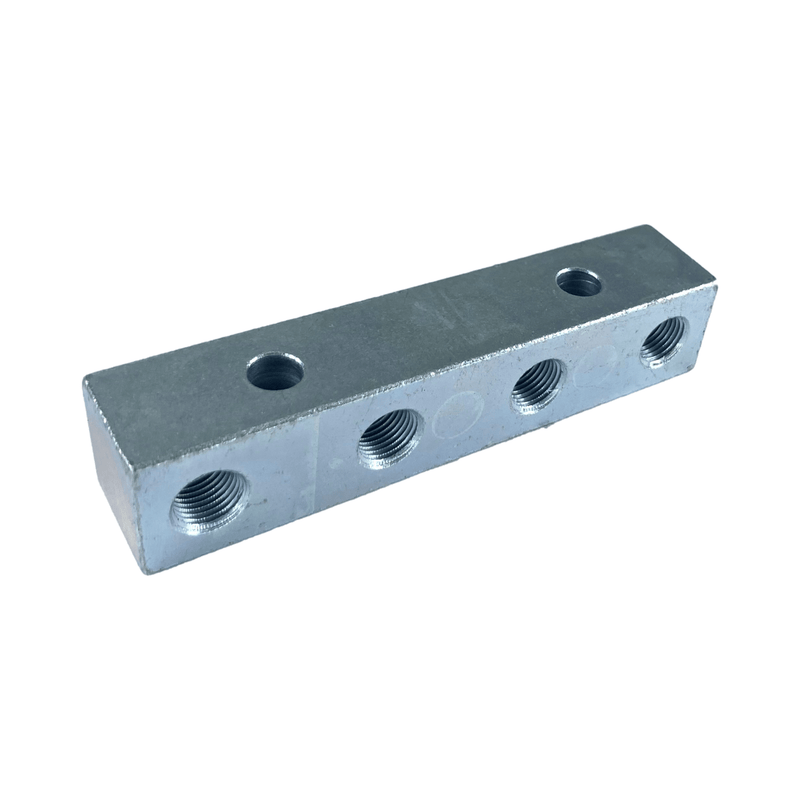 Header Block (4 Outlets) - Lincoln Industrial