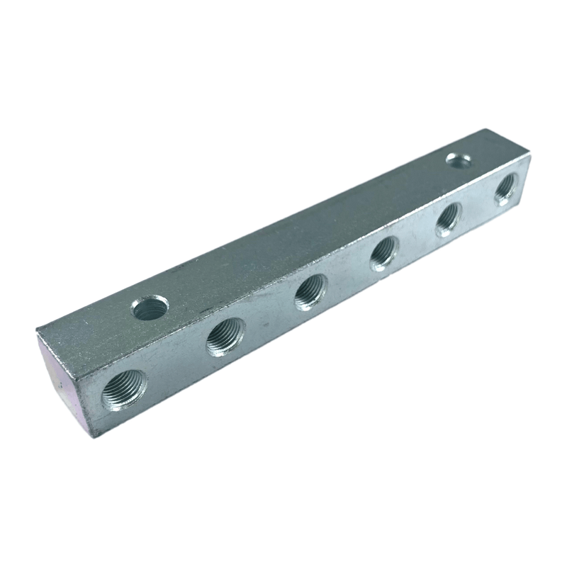Lincoln Header Block (6 Outlets) - 14772 - Lincoln Industrial
