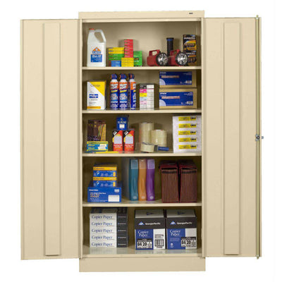 Standard Storage Cabinet (Unassembled) 36"w x 24"d x 72"h - Tennsco