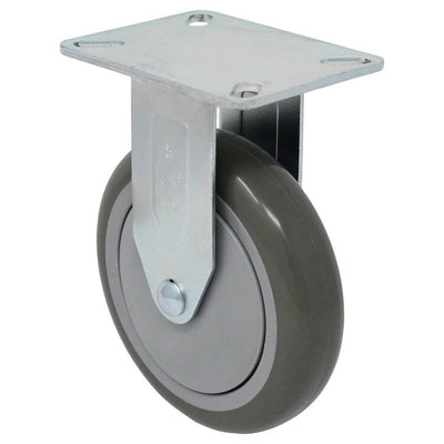 5" x 1-1/4" Poly-Pro Wheel Rigid Caster - 300 lbs. capacity - Durable Superior Casters