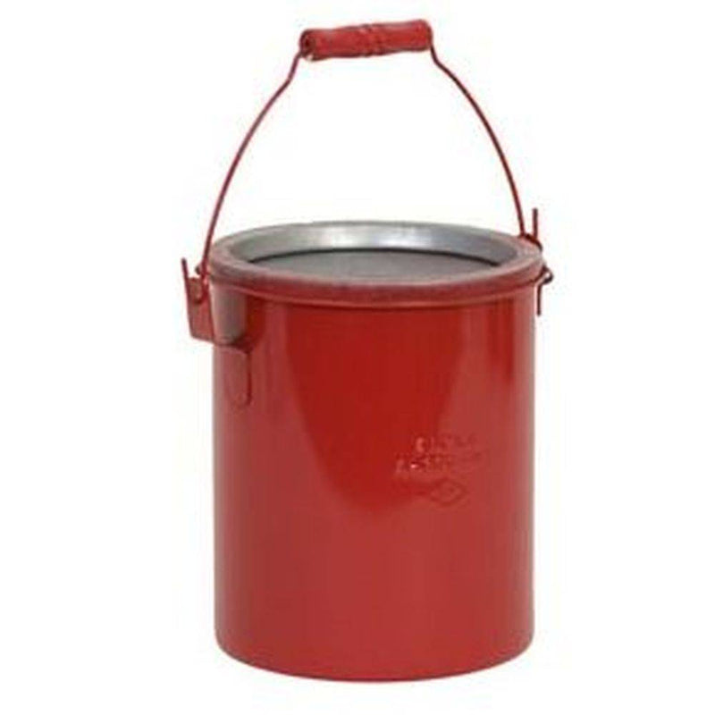 Bench Can 6 Qt. Metal Red - Eagle Manufacturing