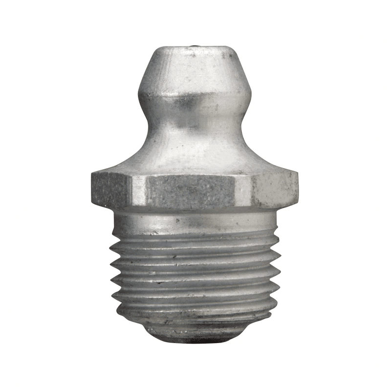1610-AS Alemite Steel Straight Aerospace Fitting - 0.69" (Pack of 50) - Alemite