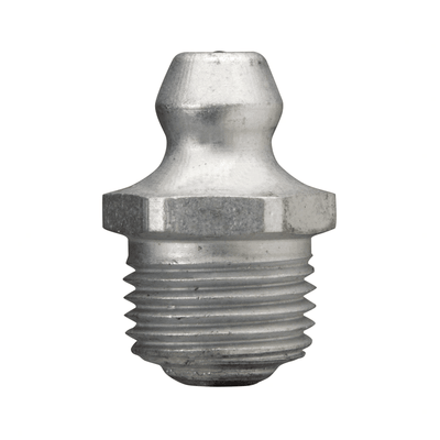 1610-AS Alemite Steel Straight Aerospace Fitting - 0.69" (Pack of 50) - Alemite