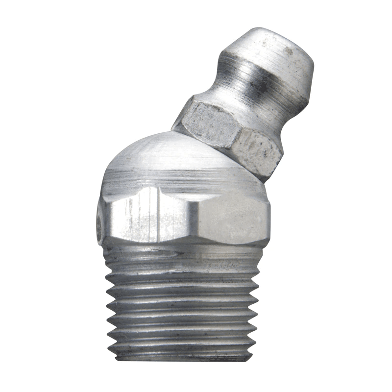 Alemite 1611-B 19/64" Shank Length Fitting Adapter, 30 Degree, (Pack of 50) - Alemite