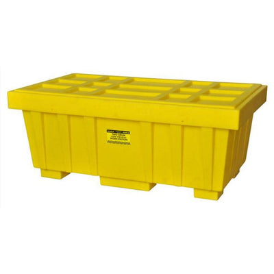 Spill Kit Box w/ Lid Yellow 110 Gallon - Eagle Manufacturing