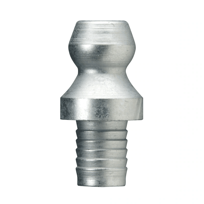 Alemite 1633 1/4" Shank Length Drive Fitting, 3/16" Drill Diameter (Pack of 50) - Alemite