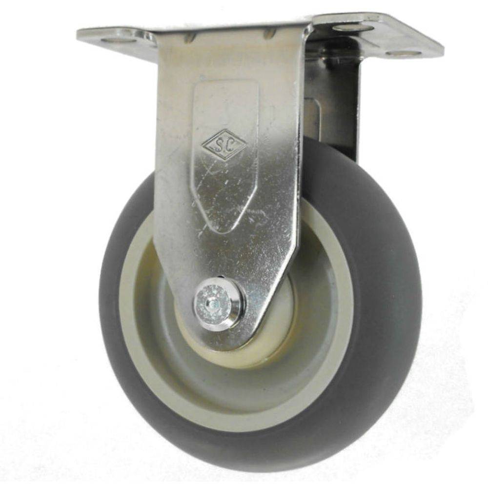 4" x 1-1/4" Thermo-Pro Wheel Swivel Caster Stainless Steel - 250 lbs. capacity - Durable Superior Casters