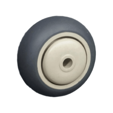 3" x 1-1/4" Thermo-Pro Wheel Gray/Beige - 210 lbs. Capacity (4-Pack) - Durable Superior Casters